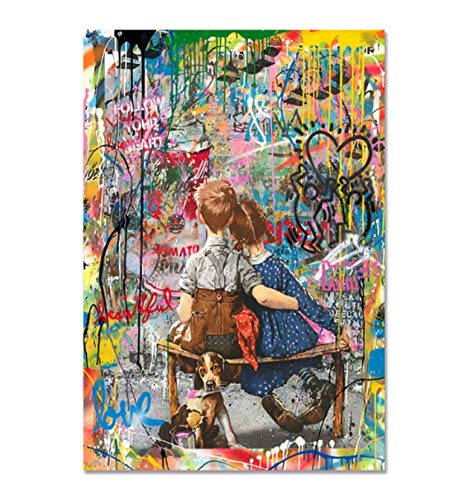 RUIYANMQ Puzzle 1000 Stück Banksy Street Graffiti Collage AFFE Poster Holz Für Erwachsene Kinder Spiele Lernspielzeug Wg93Vy von RUIYANMQ
