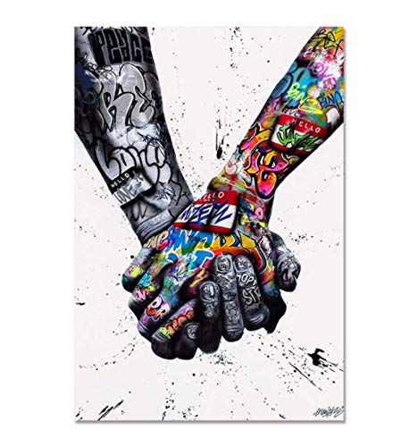 RUIYANMQ Puzzle 1000 Stück Banksy Street Graffiti Collage AFFE Poster Holz Für Erwachsene Kinder Spiele Lernspielzeug Wg97Vy von RUIYANMQ