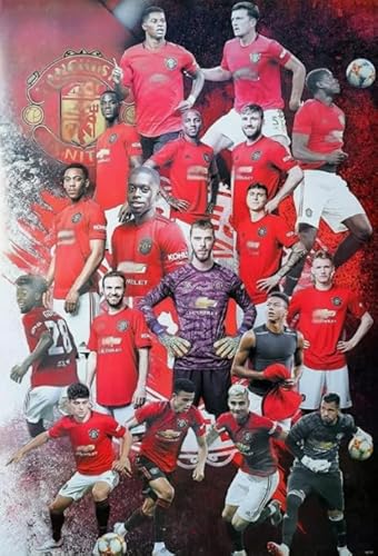 RUIYANMQ Puzzle 1000 Stück - Manchesters Soccer Plakate - Kunst Puzzles - for Erwachsene Familie Lernspielzeug Spielzeug - Wand Dekoration - Ex20Zx RUIYANMQ Puzzle 1000 Stück - Manchesters Soccer Plakate - Kunst Puzzles - for Erwachsene Familie Lernspielzeug Spielzeug - Wand Dekoration - Ex20Zx von RUIYANMQ