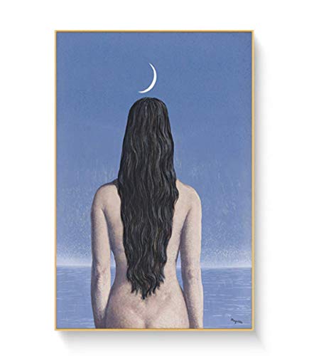 RUIYANMQ Puzzle 1000 Stück Rene Magritte Surrealismus Kunstwerk Reproduktion Poster Holz Erwachsene Spielzeug Dekompression Spiel Jq400Mk von RUIYANMQ