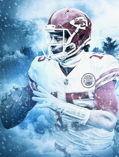 RUIYANMQ Puzzle 1000 Stück - Rugbys Player Mahomes Plakate - Unregelmäßige Puzzles - Gedächtnis Spiele Für Erwachsene - Spielzeug Zur Entlastung Von Stress In Der Familie Gifts - Ex181Zx RUIYANMQ Puzzle 1000 Stück - Rugbys Player Mahomes Plakate - Unregelmäßige Puzzles - Gedächtnis Spiele Für Erwachsene - Spielzeug Zur Entlastung Von Stress In Der Familie Gifts - Ex181Zx von RUIYANMQ