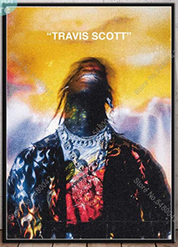 RUIYANMQ Puzzle 1000 Stück Travis Scott Musik Star Rap Rapper Rodeo Astroworld Poster Für Holz Spielzeug Für Erwachsene Dekompressionsspiel Hx103Zs von RUIYANMQ