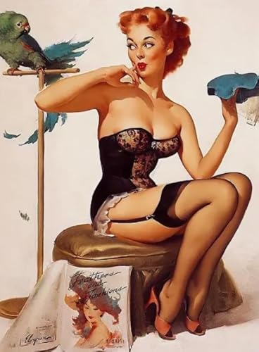 RUIYANMQ Puzzle 1000 Stück - World Warii Elvgren Girlss Oil Painting Adverts - Irregular Retro Kunst Puzzle - Spielzeug Für Senioren - Familien-Lernspiel Für Das Gedächtnis - Ex189Zx RUIYANMQ Puzzle 1000 Stück - World Warii Elvgren Girlss Oil Painting Adverts - Irregular Retro Kunst Puzzle - Spielzeug Für Senioren - Familien-Lernspiel Für Das Gedächtnis - Ex189Zx von RUIYANMQ