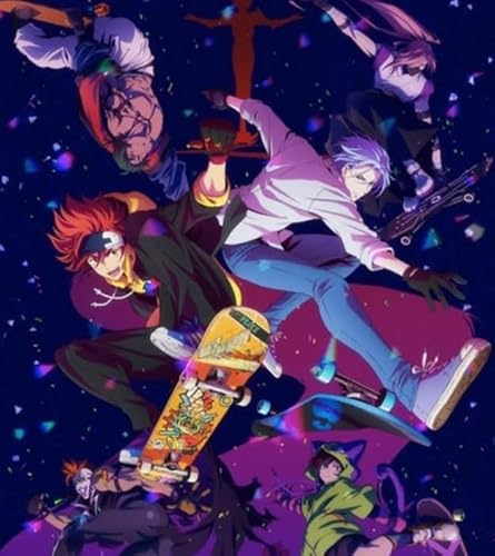 RUIYANMQ Puzzle 1000 Teile Aus Holz Anime Sk8 The Infinity Poster Für Erwachsene Kinder Lernspielzeug Familie Dekompression Spiel Ju159Xa von RUIYANMQ