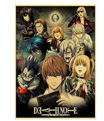 RUIYANMQ Puzzle 1000 Teile Klassische Anime MisaMisa Death.N Poster Retro Erwachsene Für Erwachsene Kinder Spiele Lernspielzeug Px408Yk von RUIYANMQ