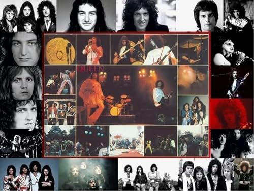 RUIYANMQ Puzzle 1000 Teile Queens.Band Art Poster Puzzle Für Erwachsene Familie Dekompression Spiele Xq466Zy von RUIYANMQ