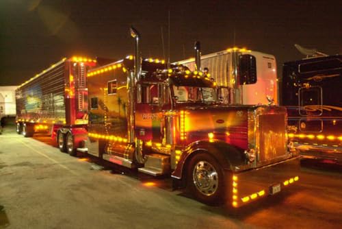 RUIYANMQ Puzzle 1000 Teile Trucks Night Posters Puzzle for Adult Family Decompression Games Qw409Zp von RUIYANMQ