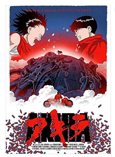 RUIYANMQ Puzzles 1000 Stück Akira Classic Japan Anime Film Japan Anime Comic Kinder Kunst Für Erwachsene Kinder Spiele Lernspielzeug Kp128Cy von RUIYANMQ