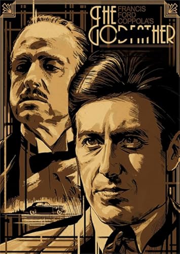 RUIYANMQ Puzzles 1000 Stück - Film Godfathers Plakate - Kunst Puzzle - Personalisierte Herausforderungs-Spielzeuge Für Erwachsene - Spielzeug Zur Stressreduktion In Der Familie Gifts - Ex237Zx von RUIYANMQ