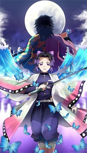 RUIYANMQ Puzzles 1000 Stück - Japanese Animes Demons Kochou Shinobus - Kunst Puzzle - Gedächtnis Spiele Für Erwachsene - Spielzeug Zur Entlastung Von Stress In Der Familie - Ex36Zx RUIYANMQ Puzzles 1000 Stück - Japanese Animes Demons Kochou Shinobus - Kunst Puzzle - Gedächtnis Spiele Für Erwachsene - Spielzeug Zur Entlastung Von Stress In Der Familie - Ex36Zx von RUIYANMQ