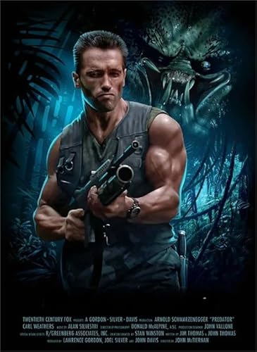 RUIYANMQ Puzzles 1000 Stück - Retro Classic Film Predators Plakate - Abstract Puzzle - Wand Kunst Dekoration - Spiel Für Erwachsene - Ex274Zx von RUIYANMQ