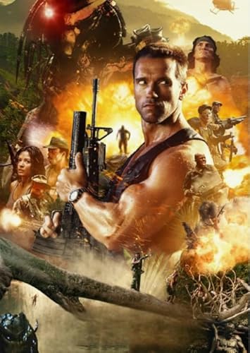 RUIYANMQ Puzzles 1000 Stück - Retro Classic Film Predators Plakate - Abstract Puzzle - Wand Kunst Dekoration - Spiel Für Erwachsene - Ex279Zx von RUIYANMQ