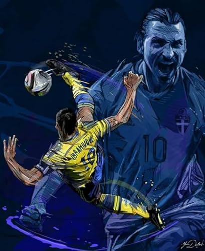 RUIYANMQ Puzzles 1000 Stück - Soccer Ibrahimovics Plakate - Kunst Puzzle - Personalisierte Herausforderungs-Spielzeuge Für Erwachsene - Spielzeug Zur Stressreduktion In Der Familie - Ex158Zx RUIYANMQ Puzzles 1000 Stück - Soccer Ibrahimovics Plakate - Kunst Puzzle - Personalisierte Herausforderungs-Spielzeuge Für Erwachsene - Spielzeug Zur Stressreduktion In Der Familie - Ex158Zx von RUIYANMQ
