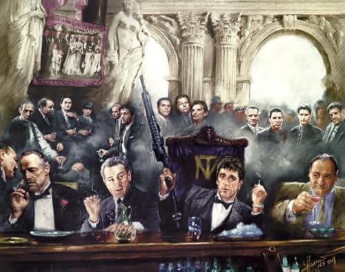 RUIYANMQ Puzzles 1000 Stück - gangsterss Classic Film Plakate - Personalisiertes Puzzle Spielzeug Für Erwachsene - Spielzeug Zur Stressreduktion In Der Familie Gifts - Ex115Zx RUIYANMQ Puzzles 1000 Stück - gangsterss Classic Film Plakate - Personalisiertes Puzzle Spielzeug Für Erwachsene - Spielzeug Zur Stressreduktion In Der Familie Gifts - Ex115Zx von RUIYANMQ