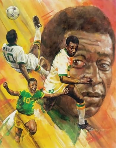 RUIYANMQ Soccer Peles Oil Painting Plakate - for Lernspielzeug Für Erwachsene - 1000 Stück - Abstract Kunst Puzzle - Unregelmäßige Puzzles - Memory Game - Ex171Zx RUIYANMQ Soccer Peles Oil Painting Plakate - for Lernspielzeug Für Erwachsene - 1000 Stück - Abstract Kunst Puzzle - Unregelmäßige Puzzles - Memory Game - Ex171Zx von RUIYANMQ