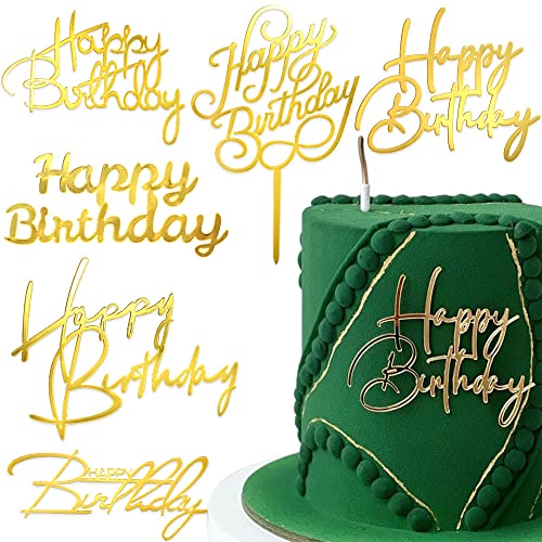 6 Stück Happy Birthday Cake Topper Happy Birthday Tortendeko Geburtstag Torten Topper Acryl Caketopper Geburtstagsdeko Tortenaufleger Seite Kuchendeko cake decoration Kuchen Deko Kuchendekoration 6 Stück Happy Birthday Cake Topper Happy Birthday Tortendeko Geburtstag Torten Topper Acryl Caketopper Geburtstagsdeko Tortenaufleger Seite Kuchendeko cake decoration Kuchen Deko Kuchendekoration von RUIYDZ