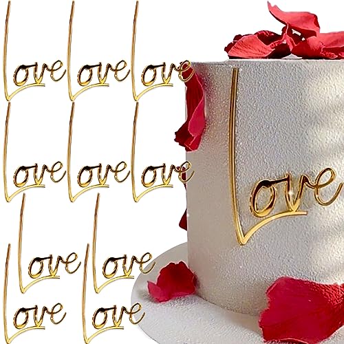 LOVE Cake Topper Hochzeit Tortenaufleger Liebe Brief Tortendeko Geburtstag Acryl Gold Tortentopper Hochzeitstorte LOVE Cake Toppers Kuchen Deko Torten Topper Cake Decoration Valentines Kuchendeko LOVE Cake Topper Hochzeit Tortenaufleger Liebe Brief Tortendeko Geburtstag Acryl Gold Tortentopper Hochzeitstorte LOVE Cake Toppers Kuchen Deko Torten Topper Cake Decoration Valentines Kuchendeko von RUIYDZ