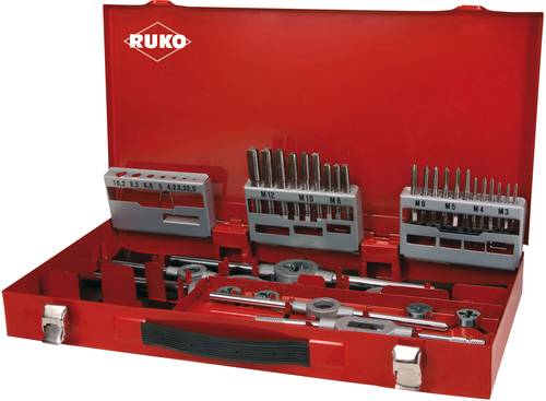 RUKO 245020 Maschinengewindebohrer-Set 37teilig 1 Set von RUKO