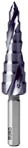 RUKO 101650-9P Stufenbohrer 1 Stück 5 - 12mm HSS Gesamtlänge 66mm 1St. von RUKO