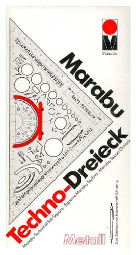 Marabuwerke 5522 80 000 - Dreieck Techno Plastik für Metallbau Marabu 5522 von Rumold