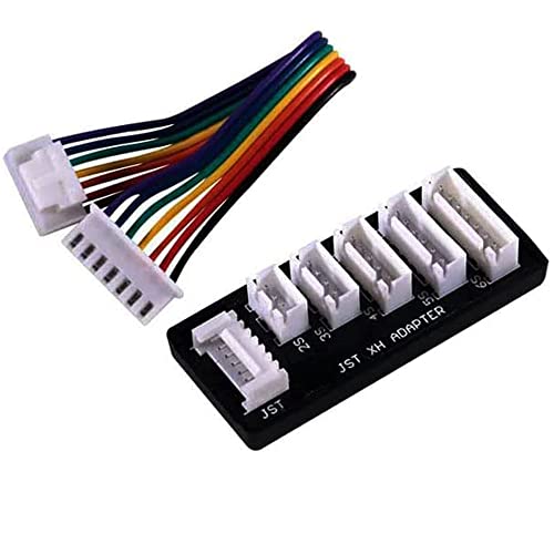 RUNCCI-YUN 1Pcs 2S-6S Balance Ladegerät Expansion JST-XH Adapter Board für RC Lipo Akku Aufladen, Balance Akku-Ladeerweiterungsplatine, Balance Ladeadapter mit Kabel RUNCCI-YUN 1Pcs 2S-6S Balance Ladegerät Expansion JST-XH Adapter Board für RC Lipo Akku Aufladen, Balance Akku-Ladeerweiterungsplatine, Balance Ladeadapter mit Kabel von RUNCCI-YUN