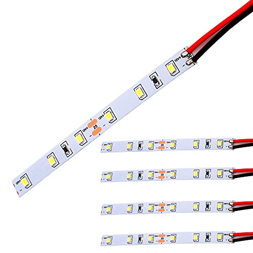 RUNCCI-YUN 5 pcs 12-18V 6-LED Hausbeleuchtung 10cm Weiss mit Kabel 10cm,Modellbau Led Beleuchtung,modellbau beleuchtung modelleisenbahn beleuchtung von RUNCCI-YUN