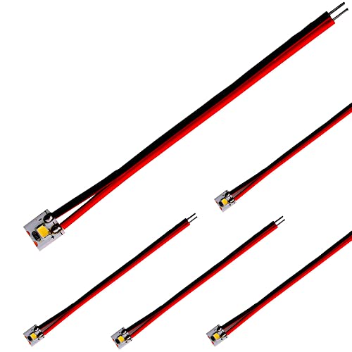 RUNCCI-YUN 5 pcs 12-18V LED Hausbeleuchtung 8mm Weiss mit Kabel 10cm,Modellbau Led Beleuchtung,Modellbau Beleuchtung Modelleisenbahn Beleuchtung RUNCCI-YUN 5 pcs 12-18V LED Hausbeleuchtung 8mm Weiss mit Kabel 10cm,Modellbau Led Beleuchtung,Modellbau Beleuchtung Modelleisenbahn Beleuchtung von RUNCCI-YUN