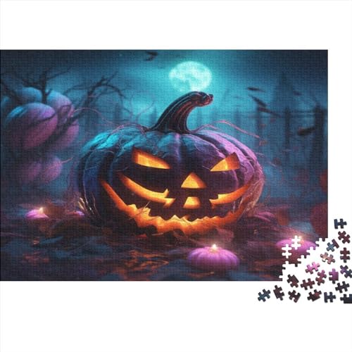 Puzzle 1000 Teile Halloween Kürbis 20f38b27-121d-40b8-ae1f- - Farbenfrohes Puzzle Für Erwachsene in Bewährter Qualität () 1000pcs (75x50cm) von RUNPAW