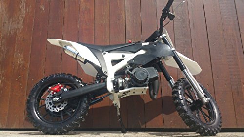 Pocketbike Crossbike Dirtbike 49cc 2 Takt RV-Racing Kinder Motorrad Schwarz von RV-Parts