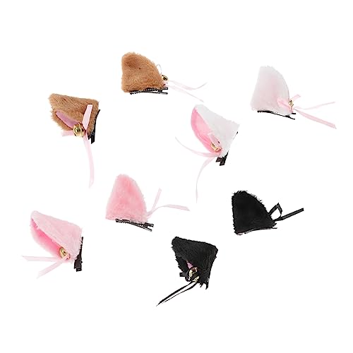 RVHAOODI 4pairs Katzenohren Haarklammern Süßes Kostümzubehör für Halloween Cosplay Entzückende Katzenohr -Ohr -Kamel für Haardekoration Fotos RVHAOODI 4pairs Katzenohren Haarklammern Süßes Kostümzubehör für Halloween Cosplay Entzückende Katzenohr -Ohr -Kamel für Haardekoration Fotos von RVHAOODI