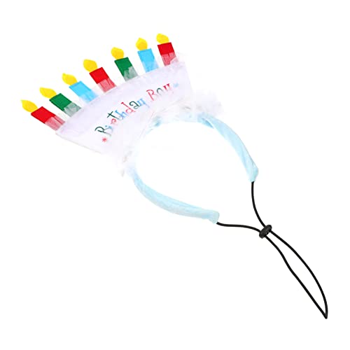 RVHAOODI Schöne dekorative Jungen und Mädchen Stirnband Geburtstagsband für Jungen und Mädchen Party Kopfschmuck RVHAOODI Schöne dekorative Jungen und Mädchen Stirnband Geburtstagsband für Jungen und Mädchen Party Kopfschmuck von RVHAOODI