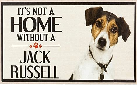 Holz-Puzzle, It's Not A Home Without A Jack Russell Terrier, Dogss Puzzle für Erwachsene, Kinder, Spielzeug, Geschenk, Party, anspruchsvolle Unterhaltung, Requisiten, 1000 Teile Holz-Puzzle, It's Not A Home Without A Jack Russell Terrier, Dogss Puzzle für Erwachsene, Kinder, Spielzeug, Geschenk, Party, anspruchsvolle Unterhaltung, Requisiten, 1000 Teile von RVLPZM