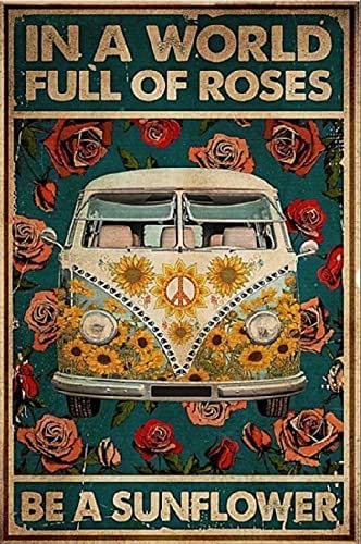 Holz-Puzzles Hippie – in einer Welt voller Rosen, Be A Sunflower Puzzle für Erwachsene, Kinder, Spielzeug, Geschenk, Party, anspruchsvolle Unterhaltung, Requisiten, 500 Teile Holz-Puzzles Hippie – in einer Welt voller Rosen, Be A Sunflower Puzzle für Erwachsene, Kinder, Spielzeug, Geschenk, Party, anspruchsvolle Unterhaltung, Requisiten, 500 Teile von RVLPZM