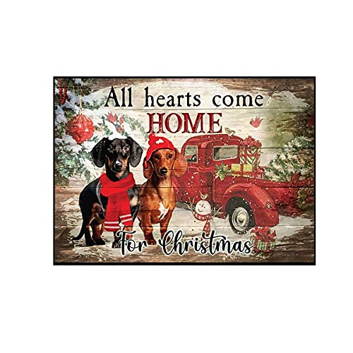 Holzpuzzle Hund Weihnachten Dackel Alle Herzen kommen nach Hause Puzzle für Erwachsene Kinder Spielzeug Geschenk Party Herausfordernde Unterhaltung Requisiten 1000 Teile Holzpuzzle Hund Weihnachten Dackel Alle Herzen kommen nach Hause Puzzle für Erwachsene Kinder Spielzeug Geschenk Party Herausfordernde Unterhaltung Requisiten 1000 Teile von RVLPZM
