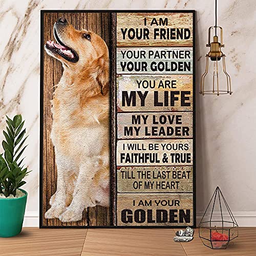 Holzpuzzle I Am Your Friend Your Partner I Am Your Golden Retriever Hundeliebhaber Puzzle für Erwachsene Kinder Spielzeug Geschenk Party Herausfordernde Unterhaltung Requisiten 1000 Teile Holzpuzzle I Am Your Friend Your Partner I Am Your Golden Retriever Hundeliebhaber Puzzle für Erwachsene Kinder Spielzeug Geschenk Party Herausfordernde Unterhaltung Requisiten 1000 Teile von RVLPZM