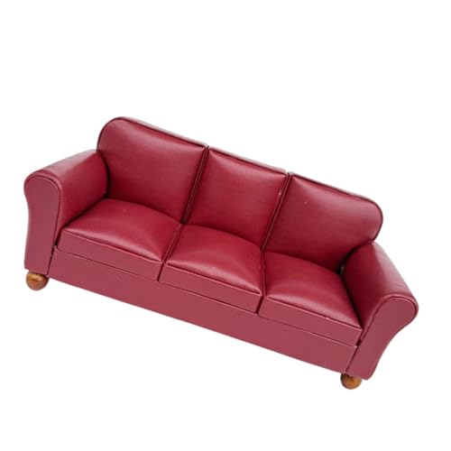 1/12 Miniatur-Sofa, Modellfiguren, Miniatur-Möbel, Wohnzimmer und Schlafzimmer, Bühne, Ausstellungssofa 1/12 Miniatur-Sofa, Modellfiguren, Miniatur-Möbel, Wohnzimmer und Schlafzimmer, Bühne, Ausstellungssofa von RWAJZAX