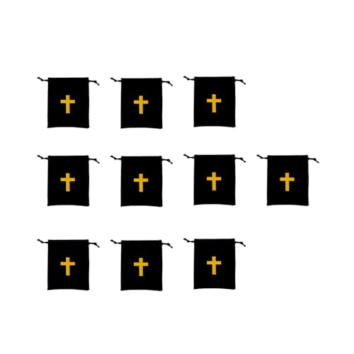 10-teiliges Rosenkranz-Samtbeutel mit Rosenkranz-Samtbeutel mit Schmuckbeutel 10-teiliges Rosenkranz-Samtbeutel mit Rosenkranz-Samtbeutel mit Schmuckbeutel von RWAJZAX