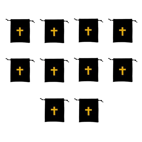10-teiliges Rosenkranz-Samtbeutel mit Rosenkranz-Samtbeutel mit Schmuckbeutel 10-teiliges Rosenkranz-Samtbeutel mit Rosenkranz-Samtbeutel mit Schmuckbeutel von RWAJZAX