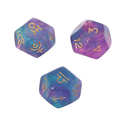 3-teiliges Astrologie-Astrologie-Set mit facettenreichen, 12-seitigen Astrologie-Astrologie 3-teiliges Astrologie-Astrologie-Set mit facettenreichen, 12-seitigen Astrologie-Astrologie von RWAJZAX