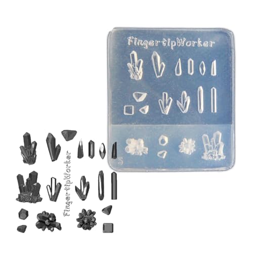 Art Silikonform mit Glasstein-Stempel, für Party, Salon, Nagelschablonen für Frauen Art Silikonform mit Glasstein-Stempel, für Party, Salon, Nagelschablonen für Frauen von RWAJZAX