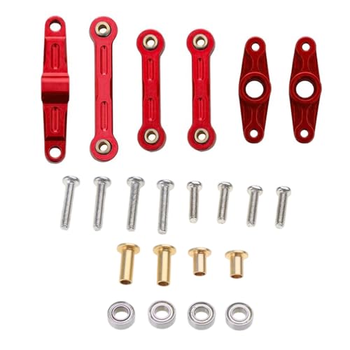 Auto Lenkstange Zugstange Set TT02 TT02D Servo Link 1/10 Drift Auto Upgrade Teile Set von RWAJZAX