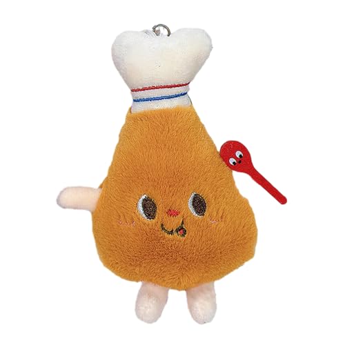 Plüsch Hamburger/gebratener Schlüsselanhänger Plüschtier Anhänger Rucksack Kinder Ornamente Party Familie Geschenke Plüsch Hamburger/gebratener Schlüsselanhänger Plüschtier Anhänger Rucksack Kinder Ornamente Party Familie Geschenke von RWAJZAX