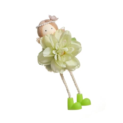 Zarter handgefertigter Blumenmädchen-Puppen-Anhänger Zarter handgefertigter Blumenmädchen-Puppen-Anhänger von RWAJZAX