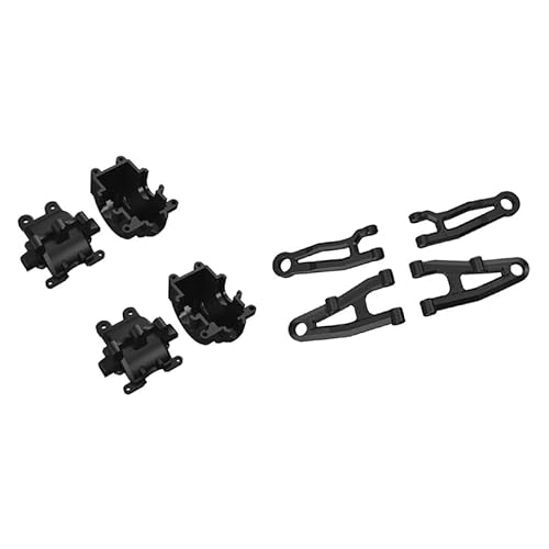 RWEQUTES 2 Satz Differentialgetriebegehäuse mit 4 Stück vorderem Ober- und Unterarm, for SG 1603 SG 1604 SG1603 SG1604 1/16 RC Car von RWEQUTES