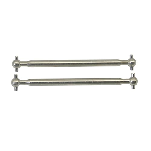 RWEQUTES 2 Stück Metall-Antriebswelle QWJ03 für Xinlehong Hosim Q901 Q902 Q903 9130 9136 9137 1/16 RC Auto-Ersatzteile von RWEQUTES
