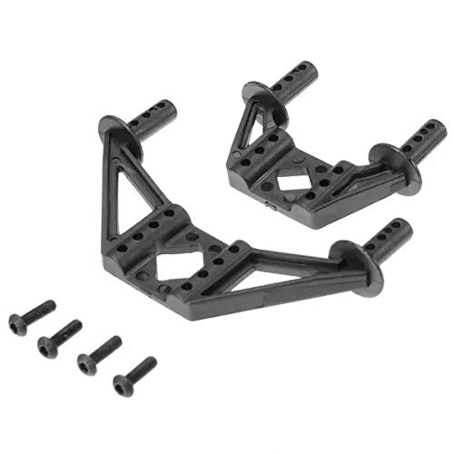 RWEQUTES 2-teilige Karosseriehalterung EB1001 for JLB Racing 21101 Cheetah 1/10 bürstenlose RC-Autoteile von RWEQUTES