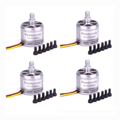 RWEQUTES 2312 920KV CW/CCW Brushless Motor CW CCW for F450 S500 S550 Quadcopter(1CW and 1CCW) von RWEQUTES