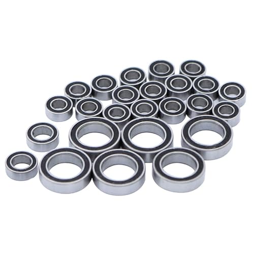 RWEQUTES 24 PCS Sealed Bearing Kit Schwarz RC Zubehör for FMS FCX24 1/24 RC Crawler Car Upgrade Teile RWEQUTES 24 PCS Sealed Bearing Kit Schwarz RC Zubehör for FMS FCX24 1/24 RC Crawler Car Upgrade Teile von RWEQUTES