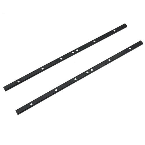 RWEQUTES 2Pcs Metall Chassis Träger Träger Seite Rahmen Chassis for WPL B14 B24 1/16 RC Auto Upgrade Teile Zubehör von RWEQUTES