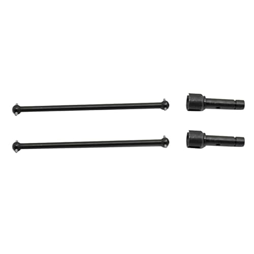 RWEQUTES 2Pcs Metall Hinten Antriebswelle CVD Dogbone for Yikong YK4082 Pro YK 4082 Jeep 1/8 RC Crawler Auto Upgrade Teile von RWEQUTES